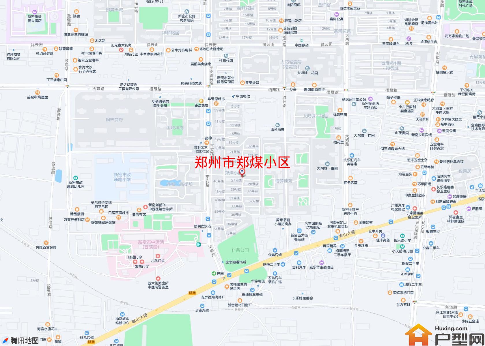 郑煤小区小区 - 户型网