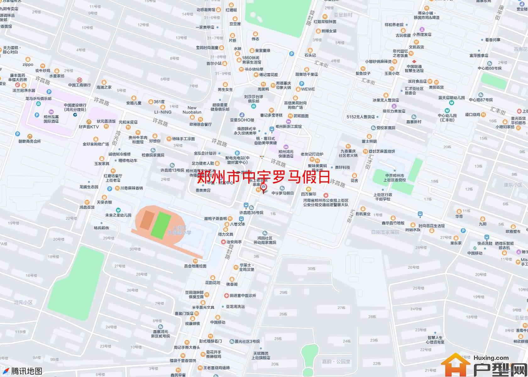 中宇罗马假日小区 - 户型网