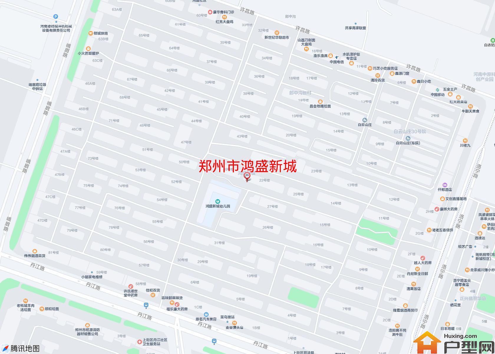 鸿盛新城小区 - 户型网