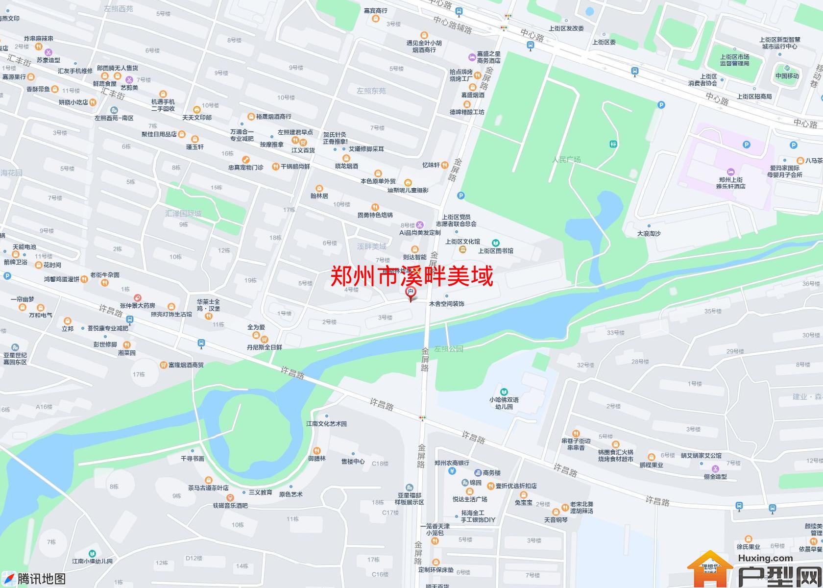 溪畔美域小区 - 户型网
