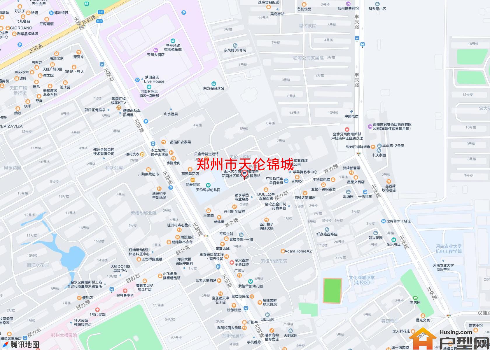 天伦锦城小区 - 户型网