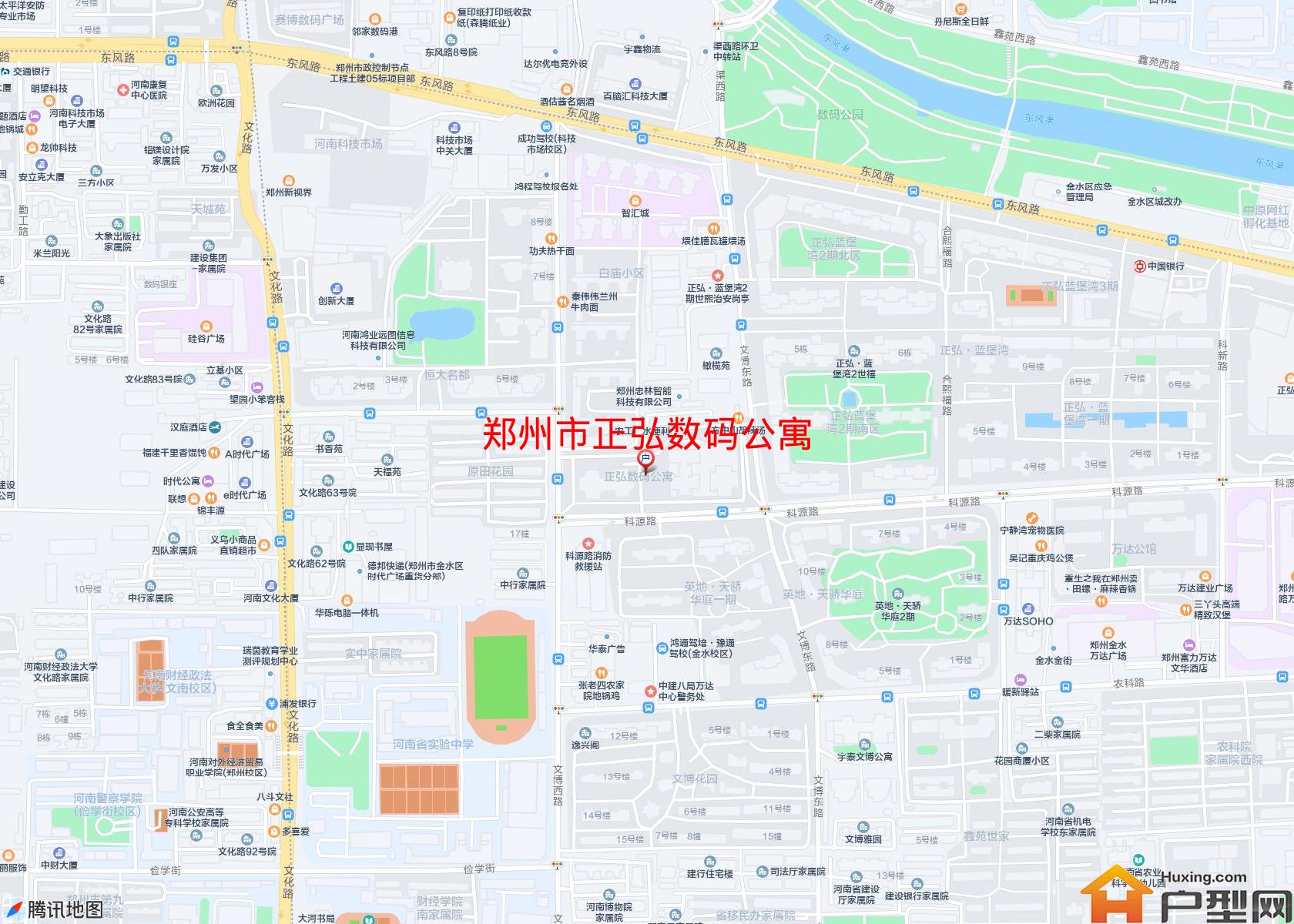 正弘数码公寓小区 - 户型网
