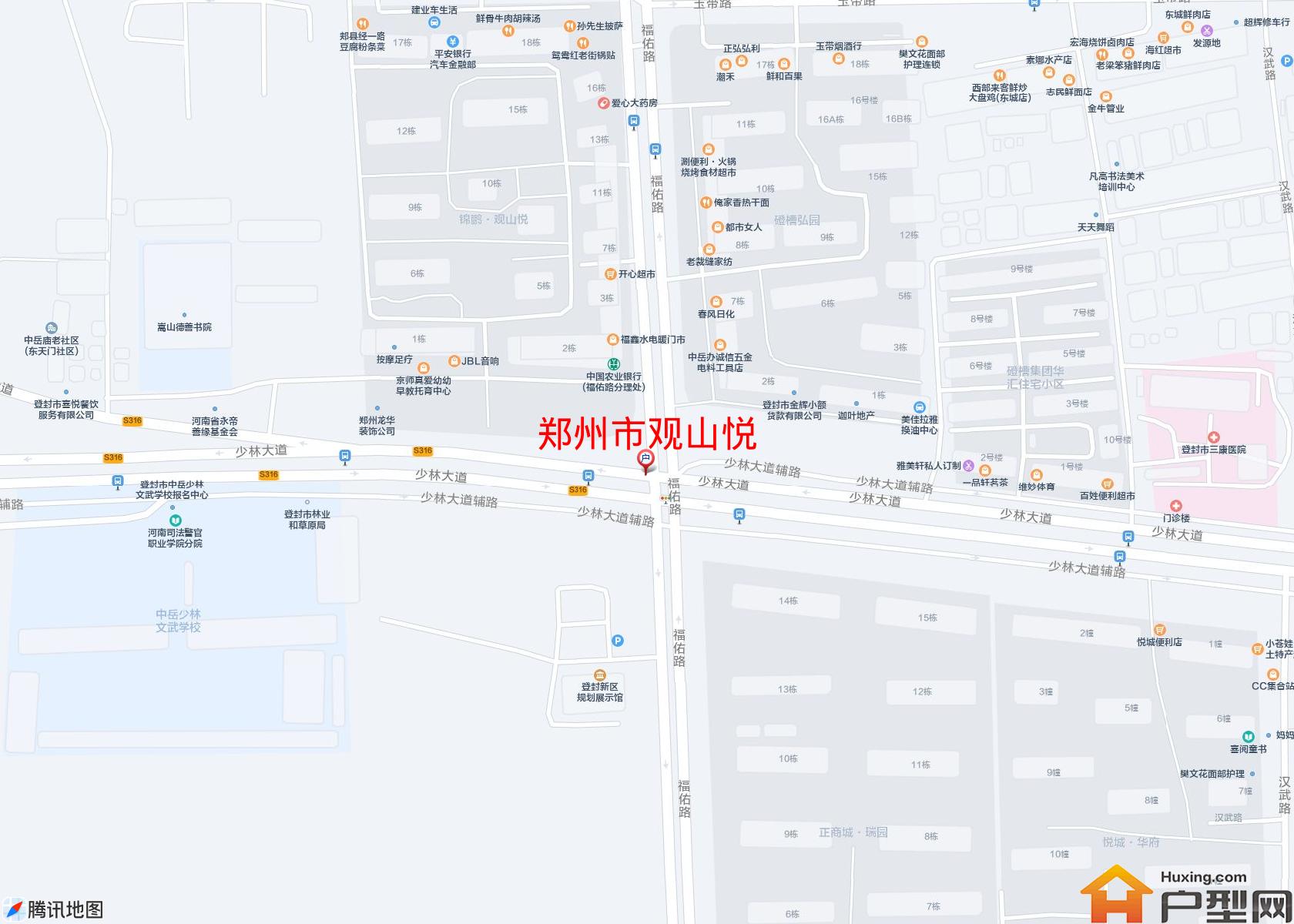 观山悦小区 - 户型网
