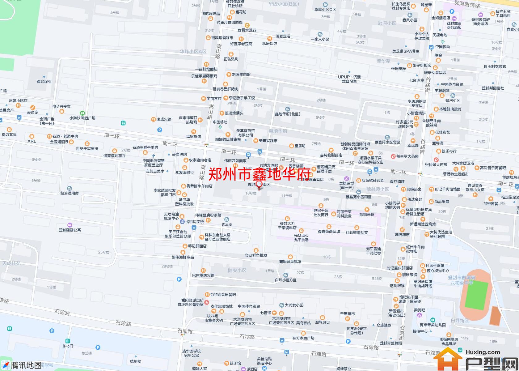 鑫地华府小区 - 户型网