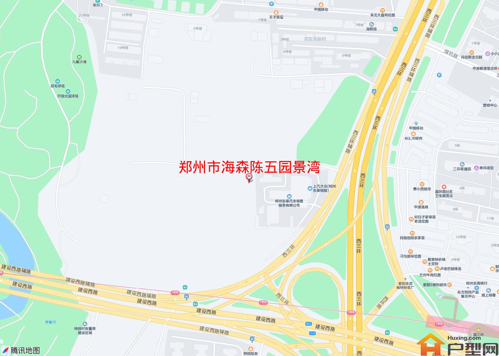 海森陈五园景湾小区 - 户型网