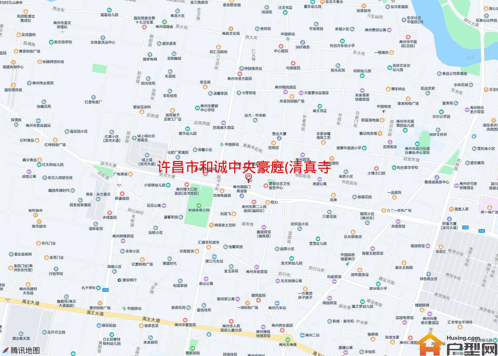 和诚中央豪庭(清真寺街58号)小区 - 户型网