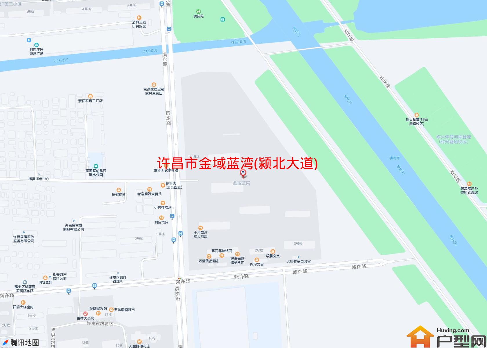 金域蓝湾(颍北大道)小区 - 户型网