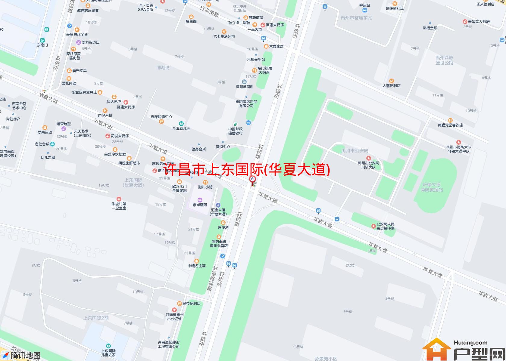 上东国际(华夏大道)小区 - 户型网