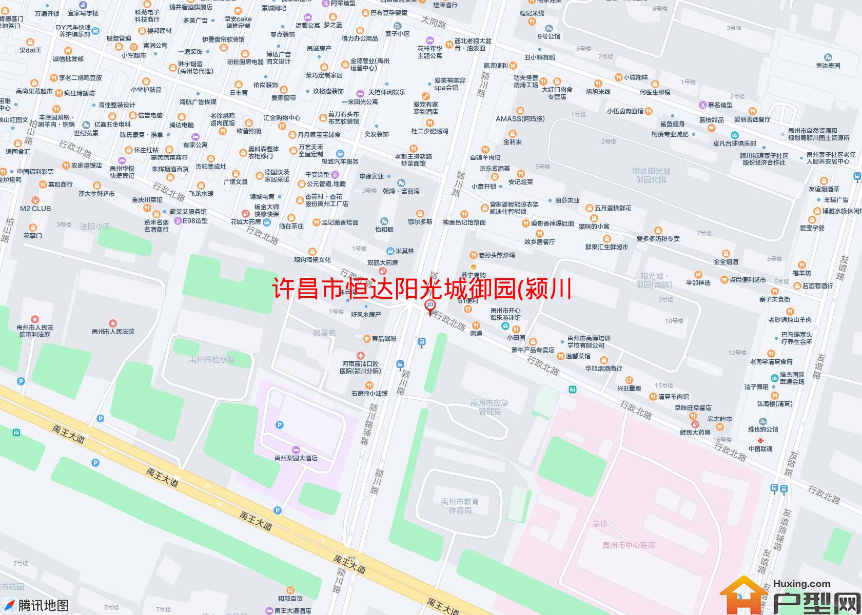 恒达阳光城御园(颍川路)小区 - 户型网