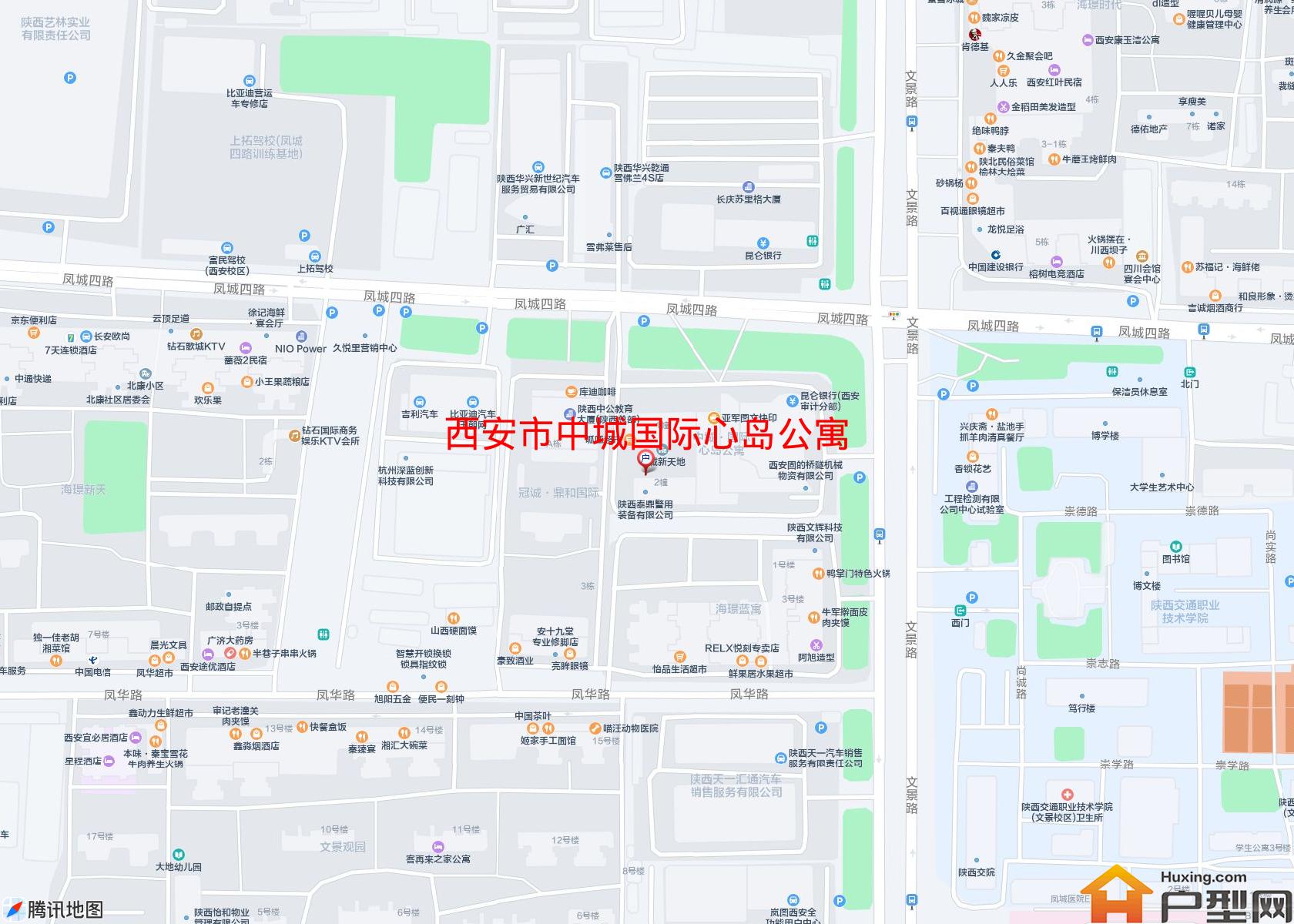 中城国际心岛公寓小区 - 户型网