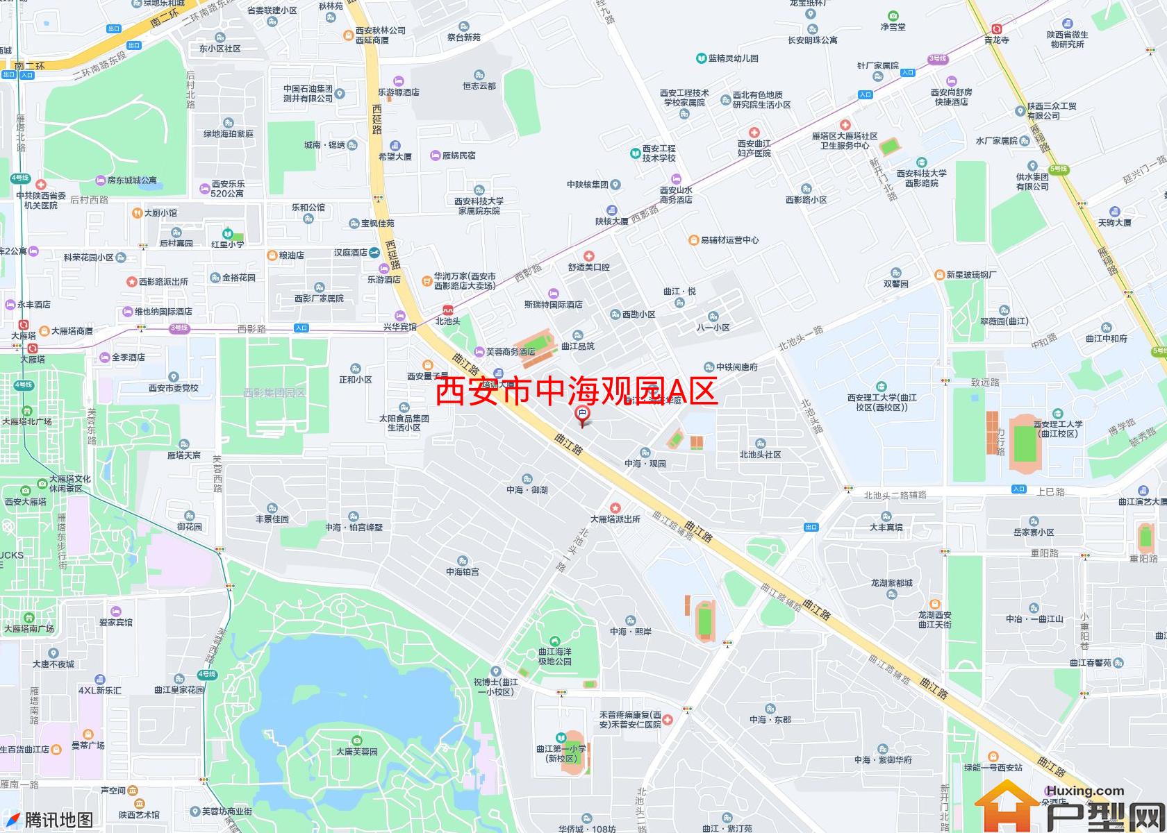 中海观园A区小区 - 户型网