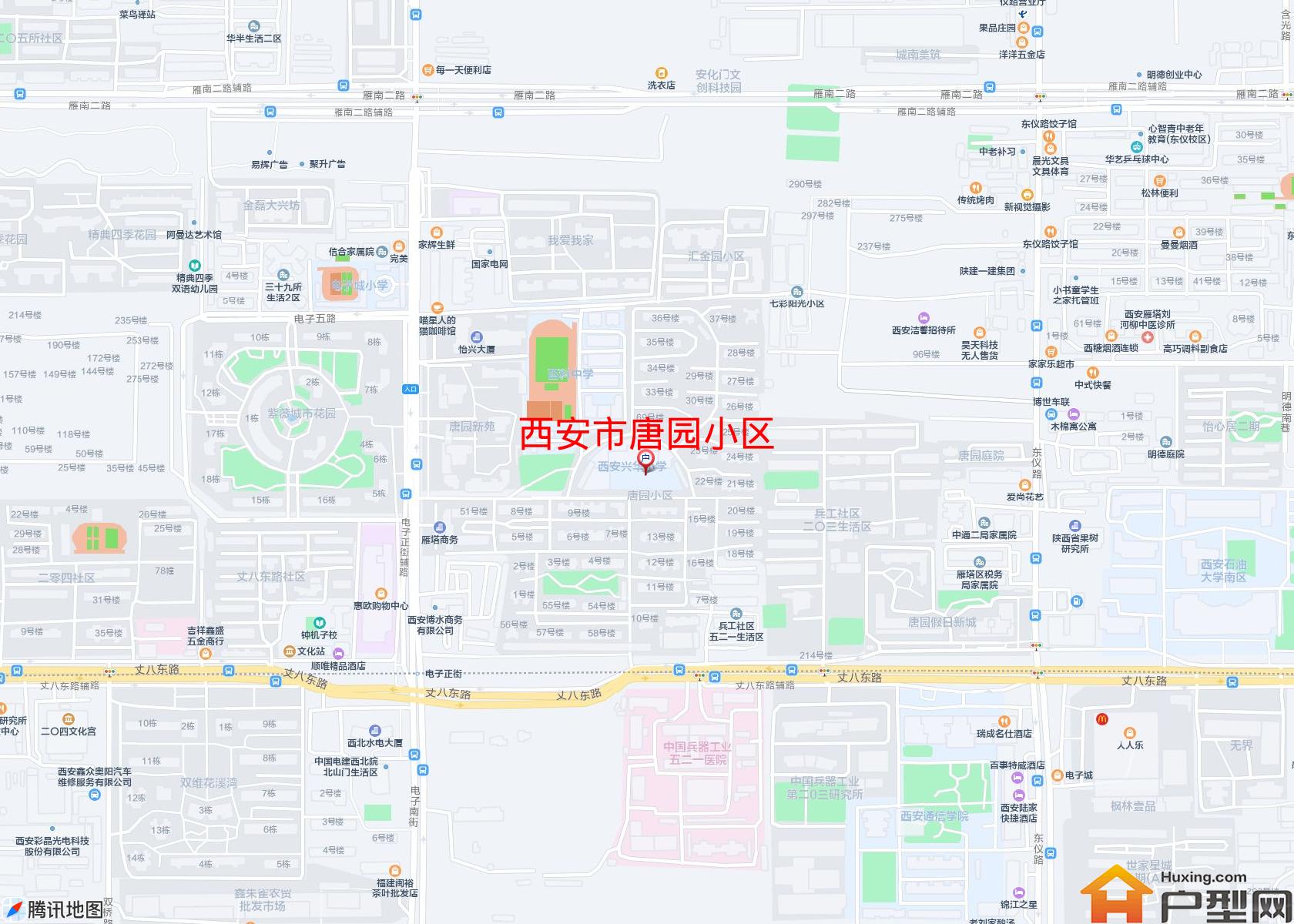 唐园小区小区 - 户型网