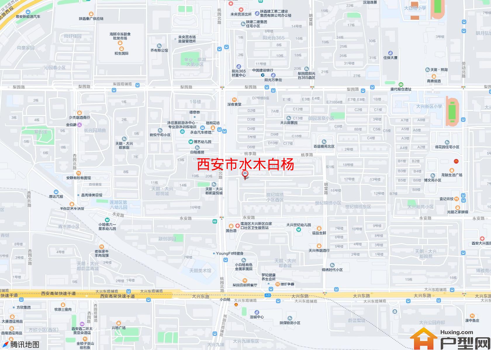 水木白杨小区 - 户型网