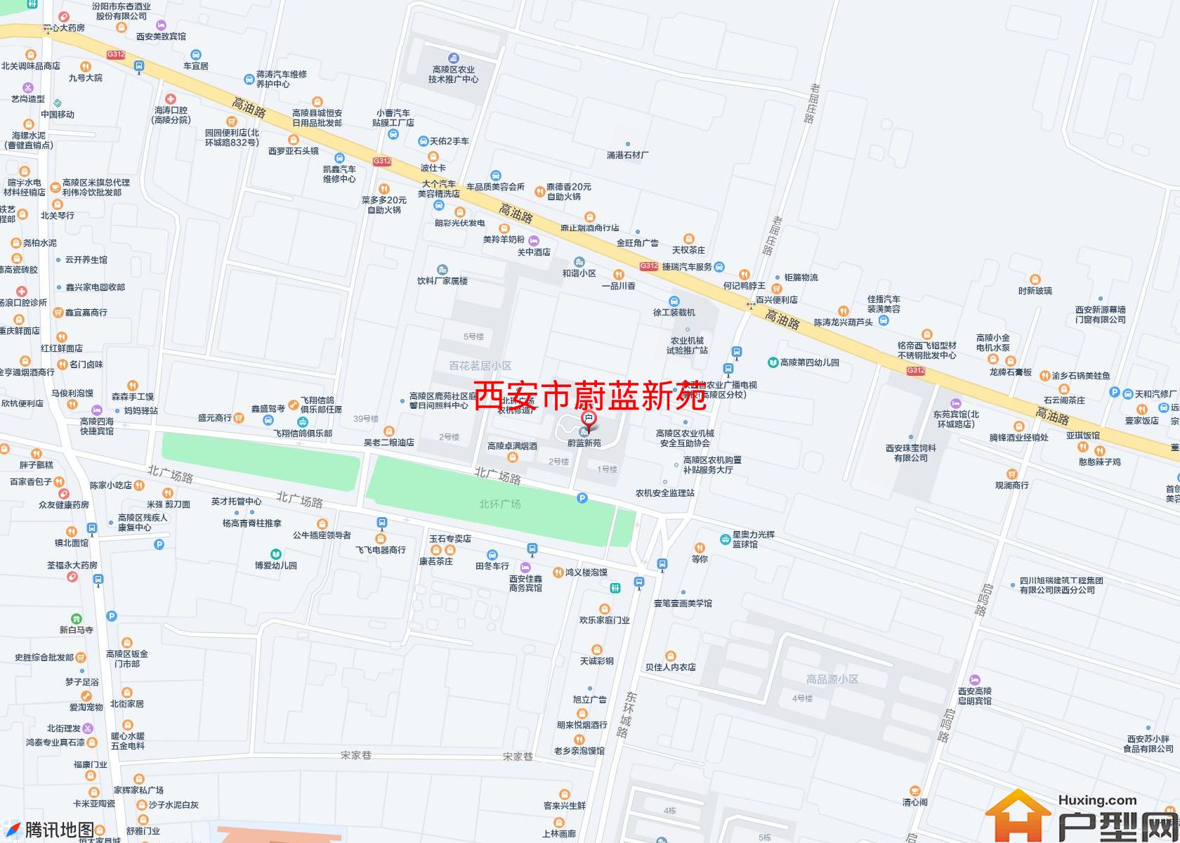 蔚蓝新苑小区 - 户型网