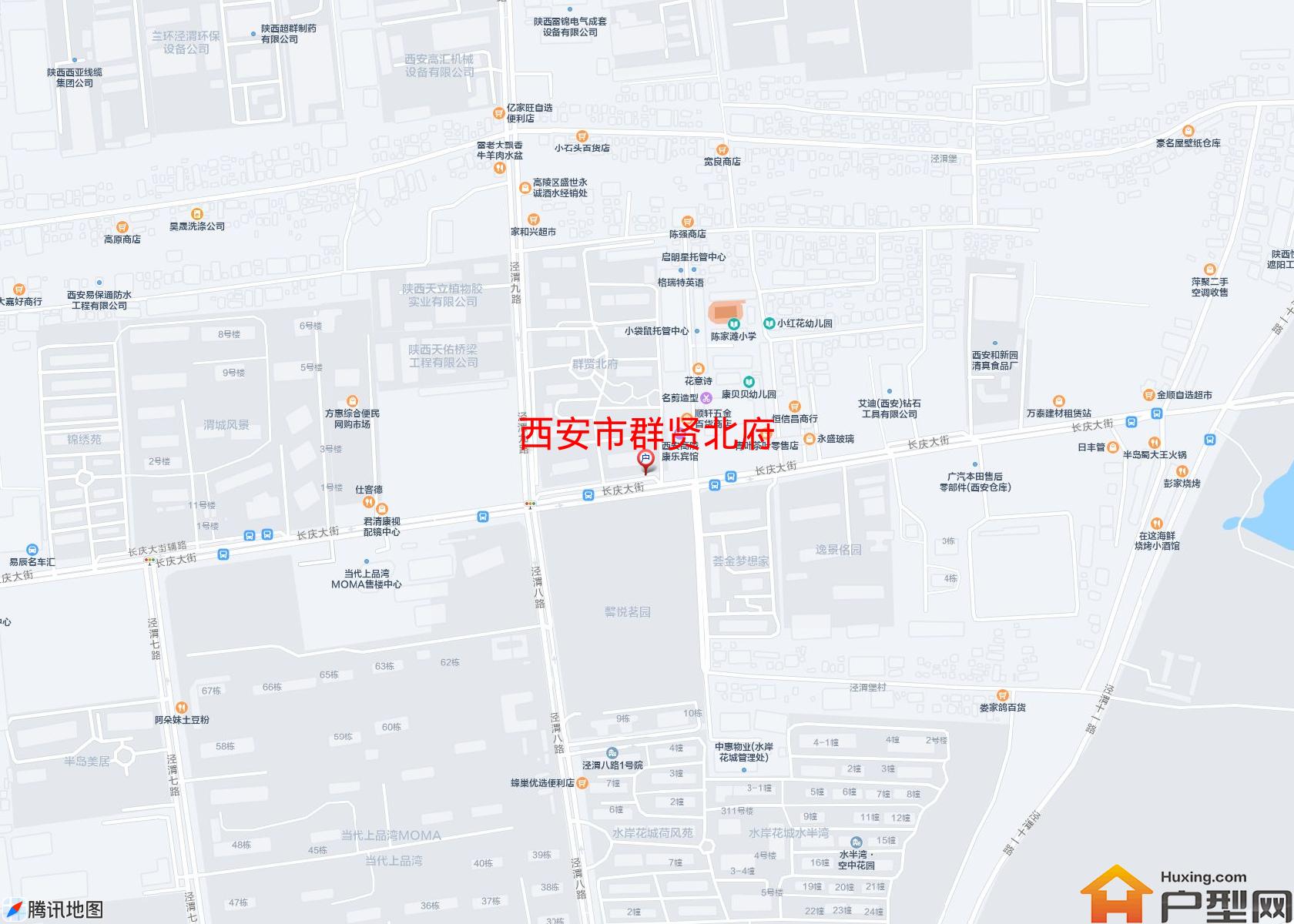 群贤北府小区 - 户型网