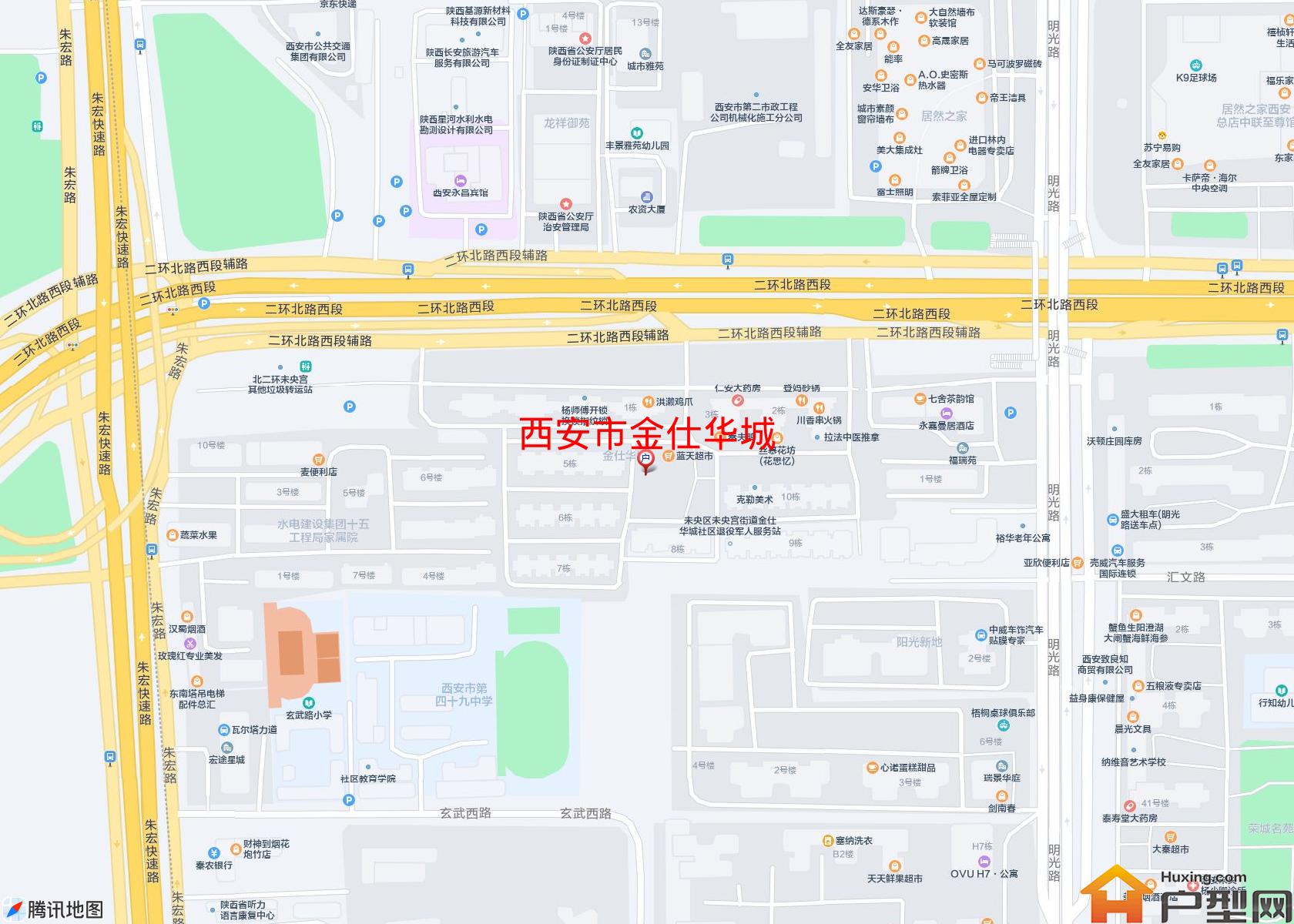 金仕华城小区 - 户型网