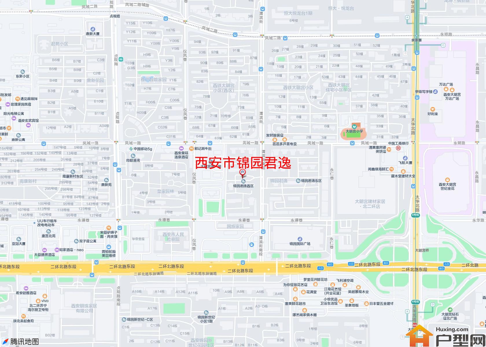 锦园君逸小区 - 户型网