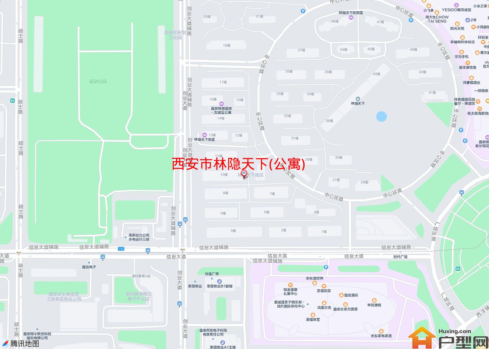 林隐天下(公寓)小区 - 户型网