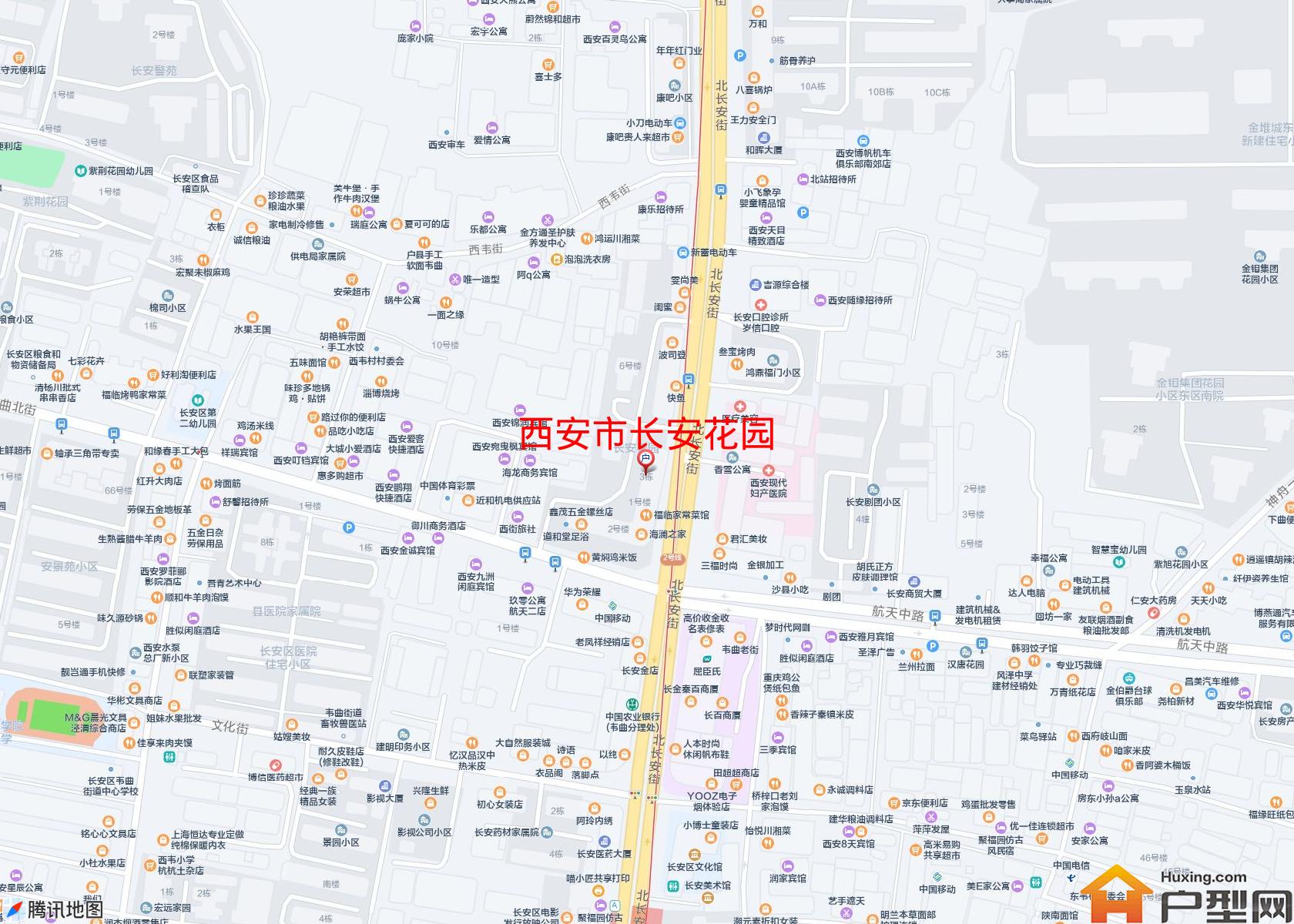 长安花园小区 - 户型网