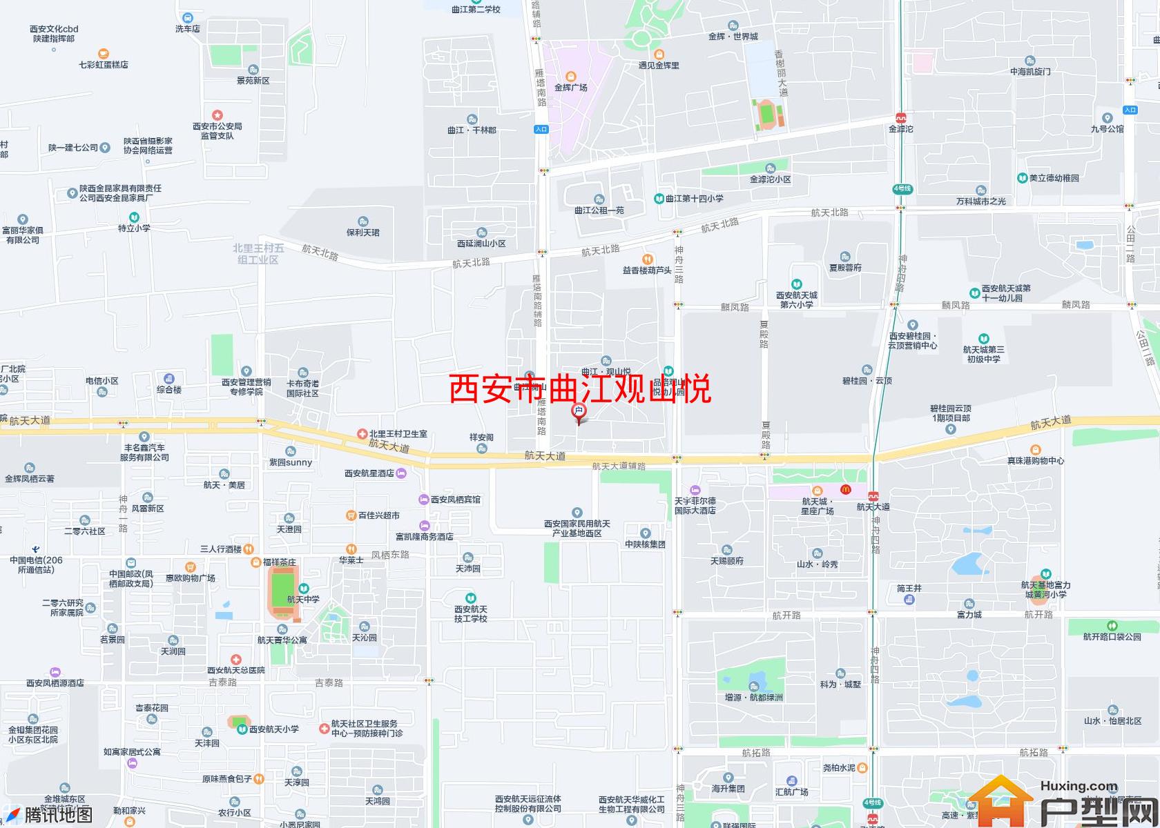 曲江观山悦小区 - 户型网