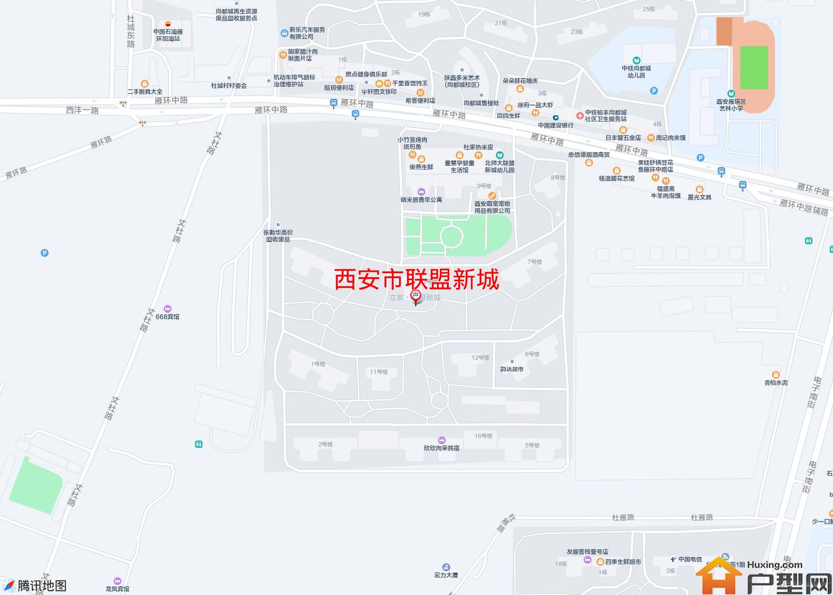 联盟新城小区 - 户型网 联盟新城小区 - 户型网