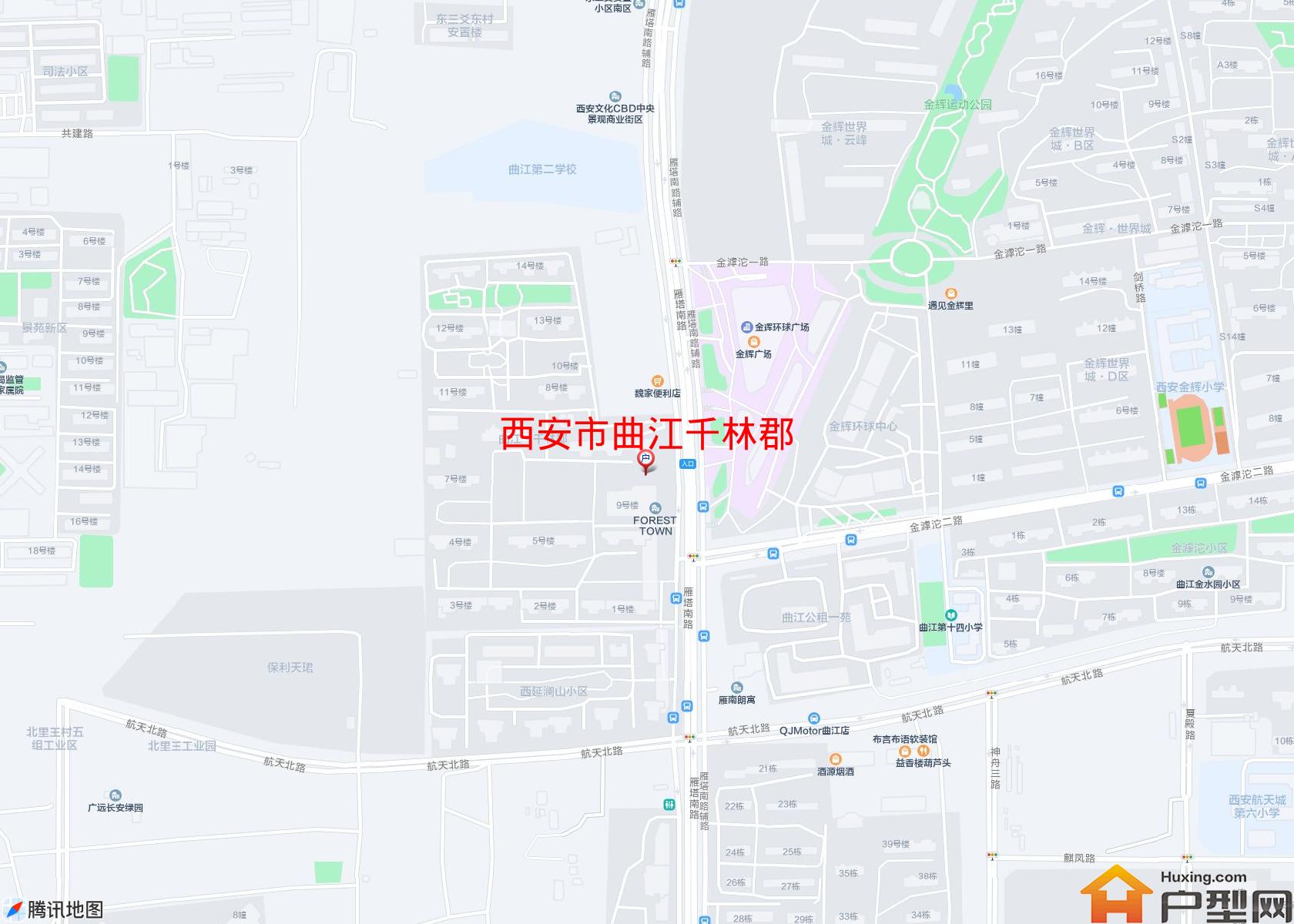 曲江千林郡小区 - 户型网