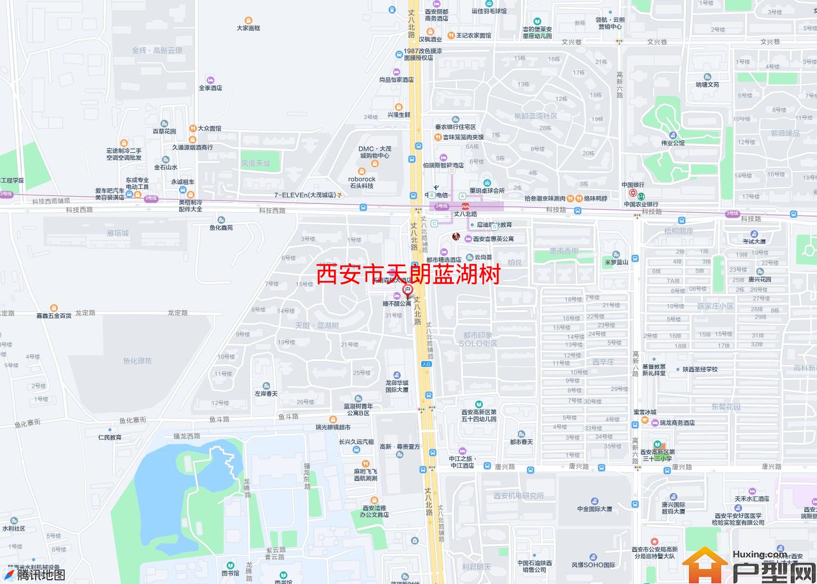 天朗蓝湖树小区 - 户型网