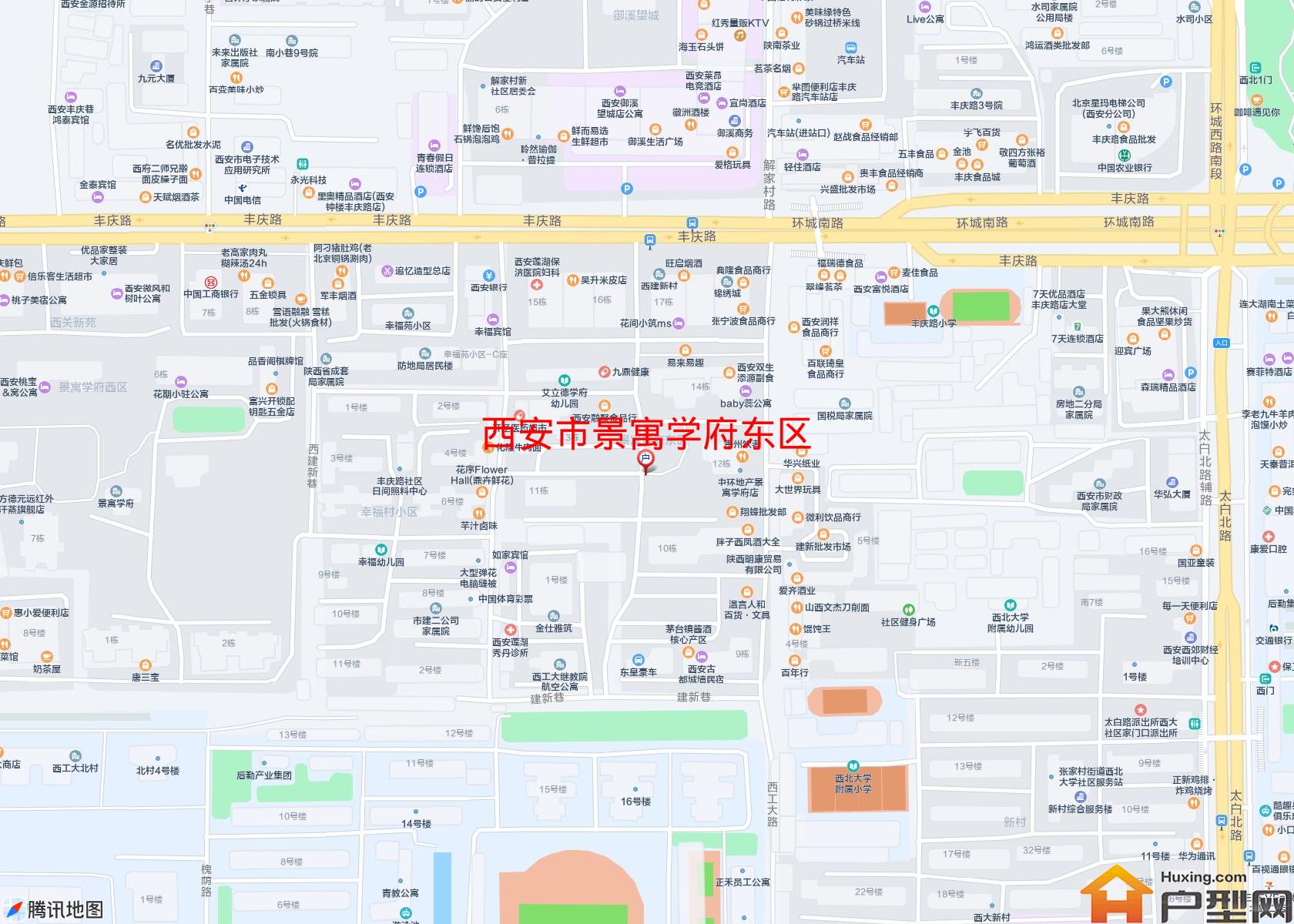 景寓学府东区小区 - 户型网