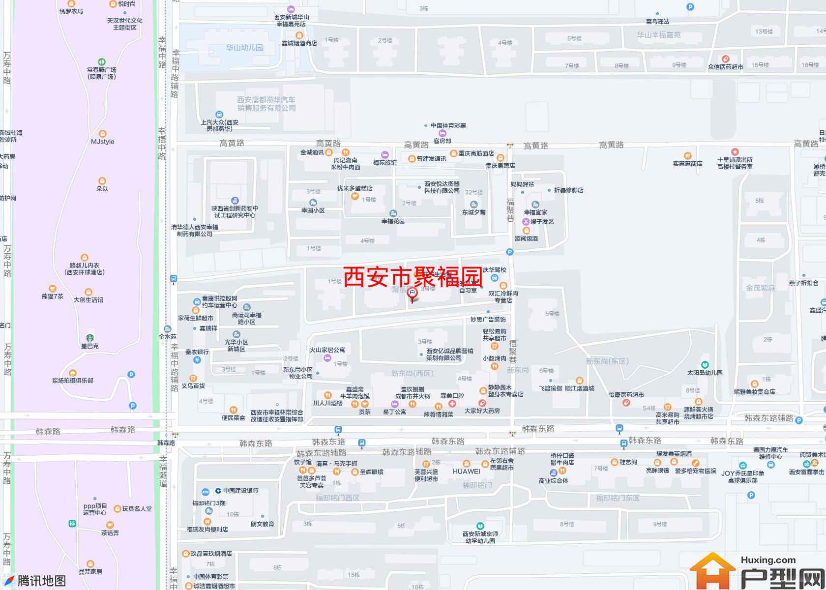 聚福园小区 - 户型网
