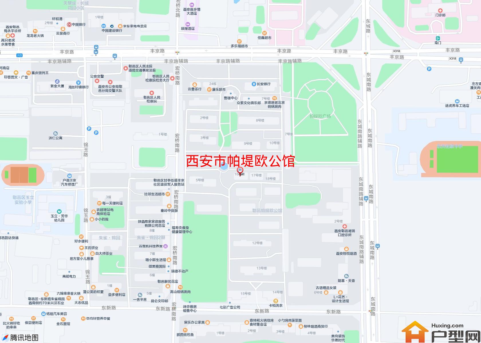 帕堤欧公馆小区 - 户型网