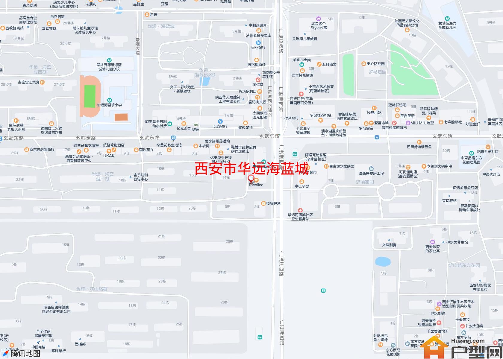 华远海蓝城小区 - 户型网
