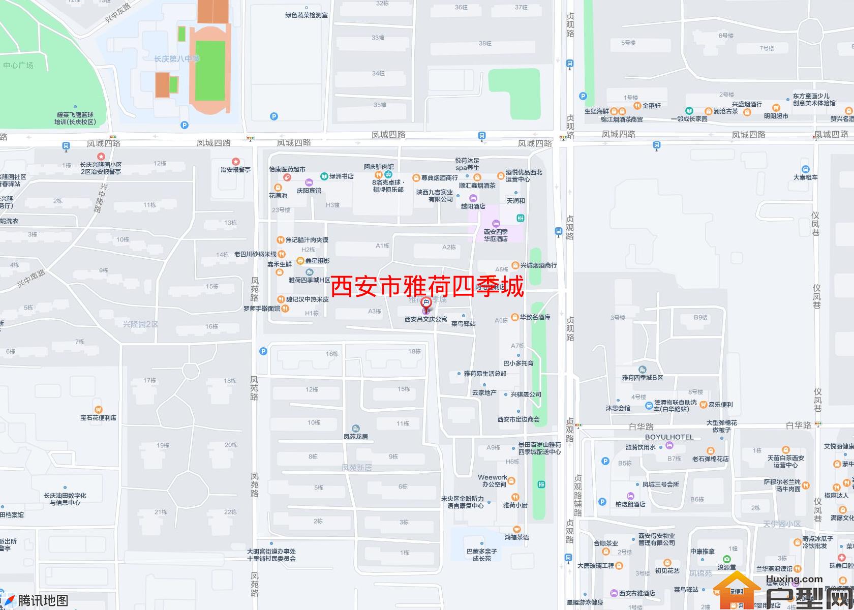 雅荷四季城小区 - 户型网