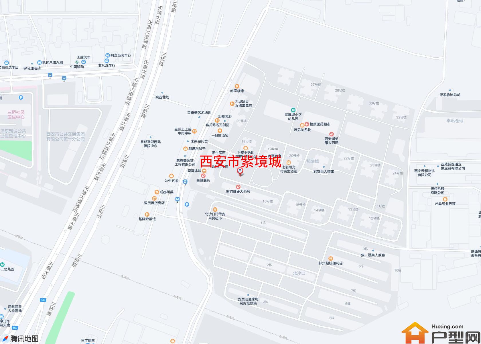 紫境城小区 - 户型网