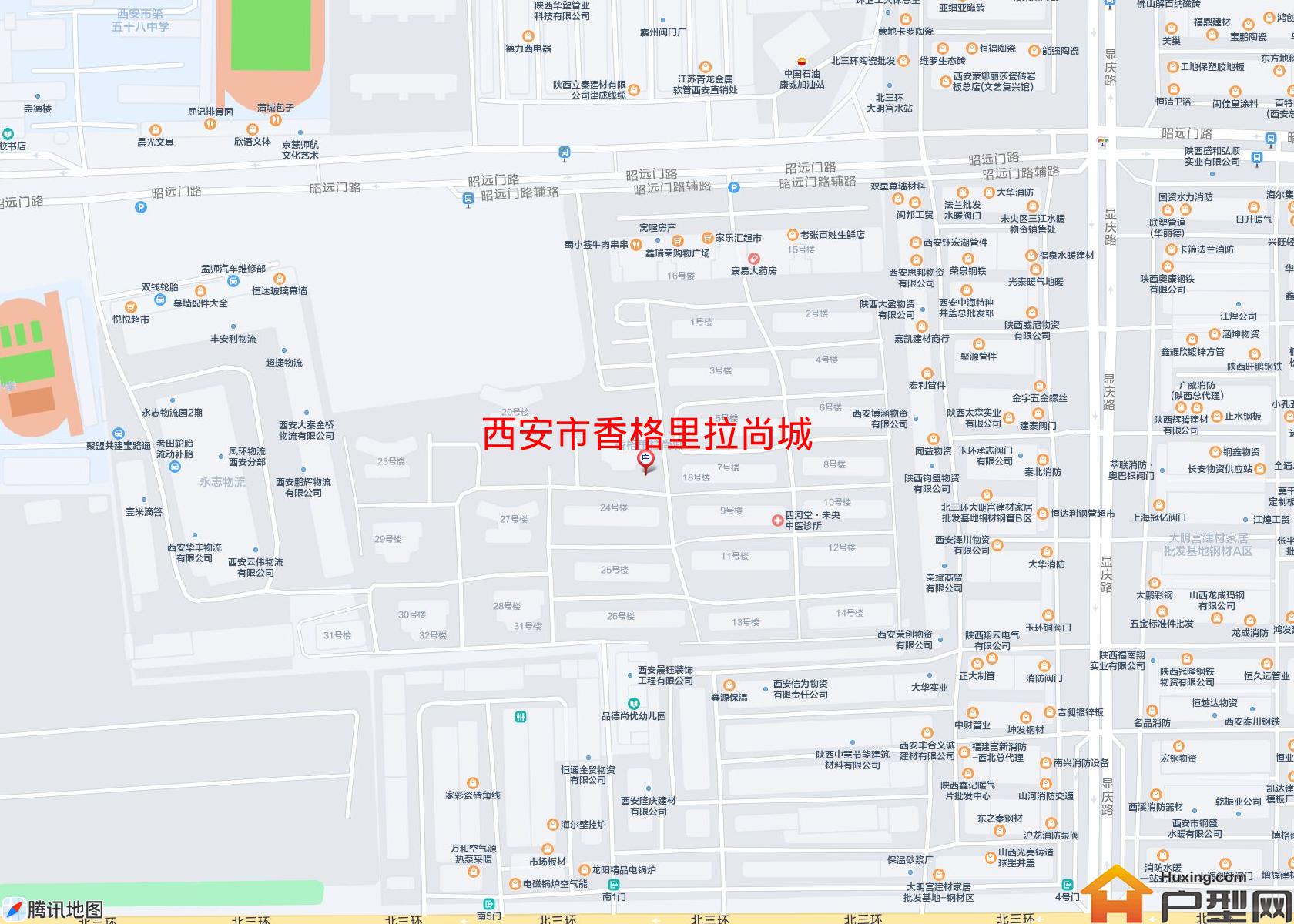 香格里拉尚城小区 - 户型网 香格里拉尚城小区 - 户型网