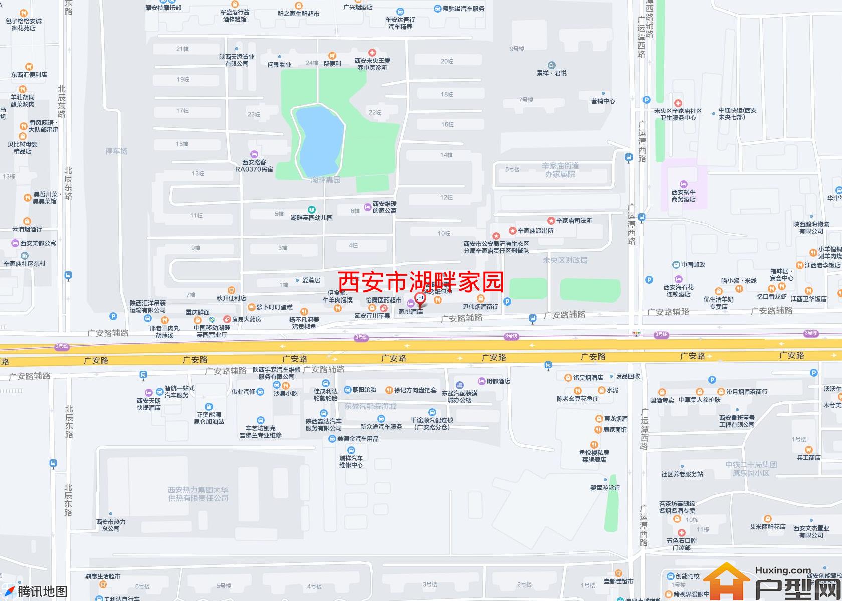 湖畔家园小区 - 户型网