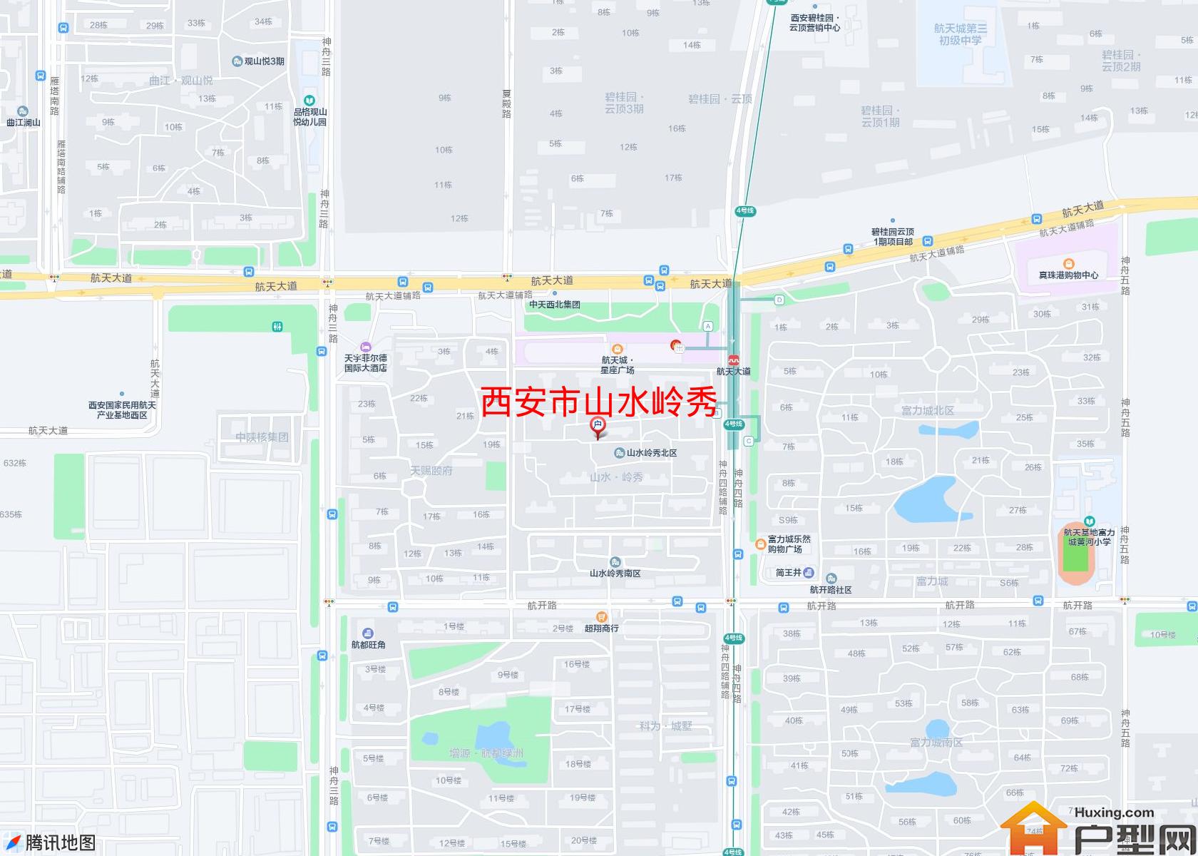 山水岭秀小区 - 户型网