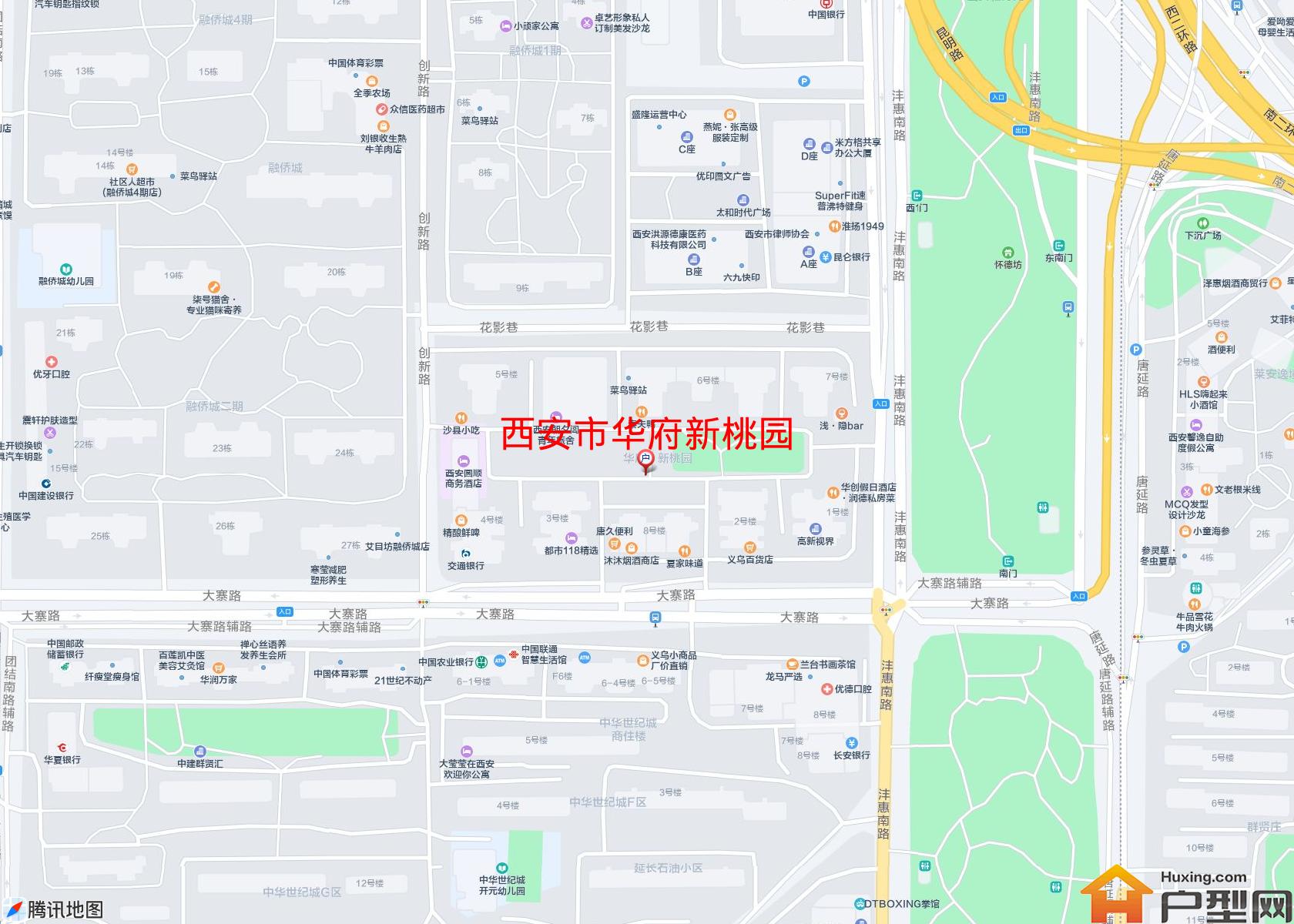 华府新桃园小区 - 户型网