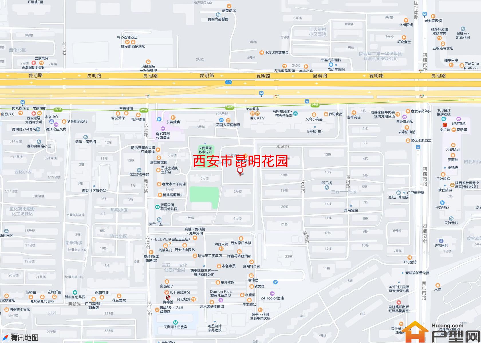 昆明花园小区 - 户型网
