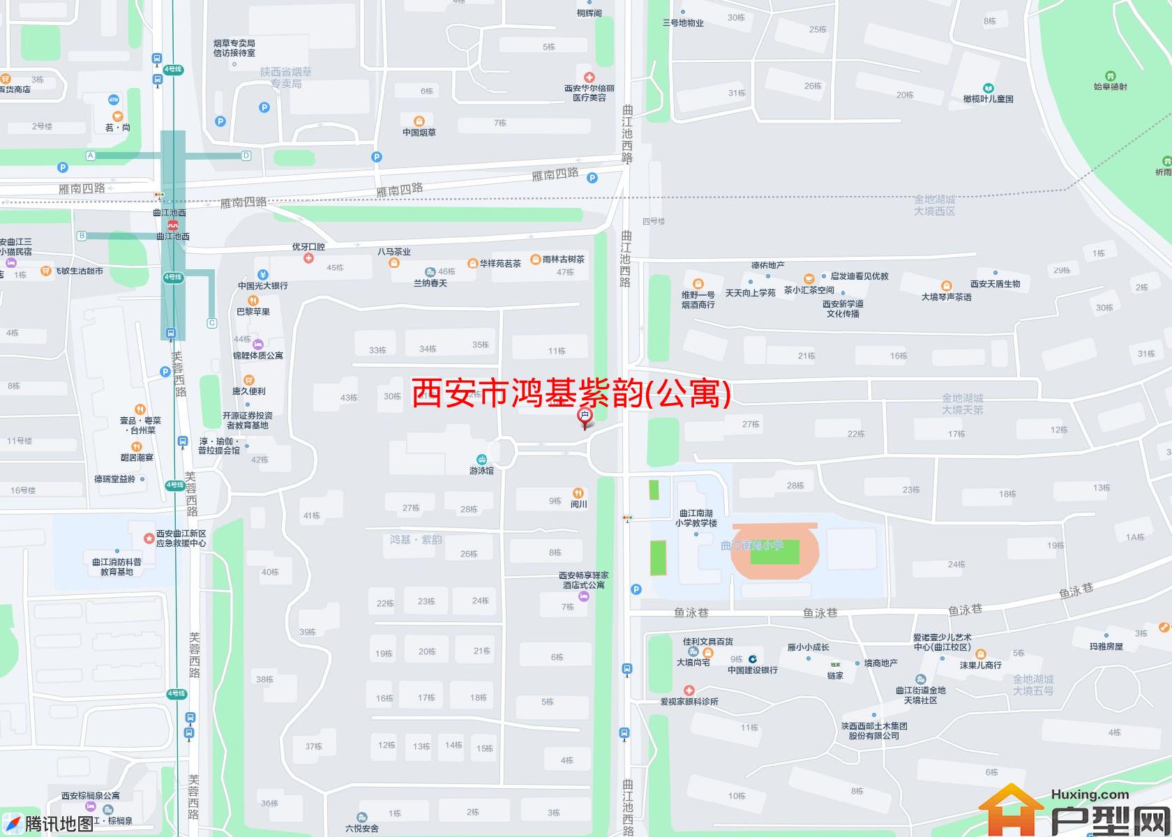 鸿基紫韵(公寓)小区 - 户型网