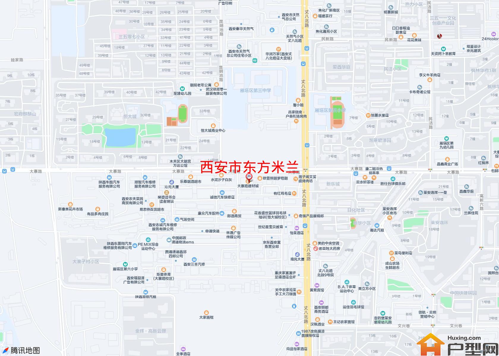 东方米兰小区 - 户型网
