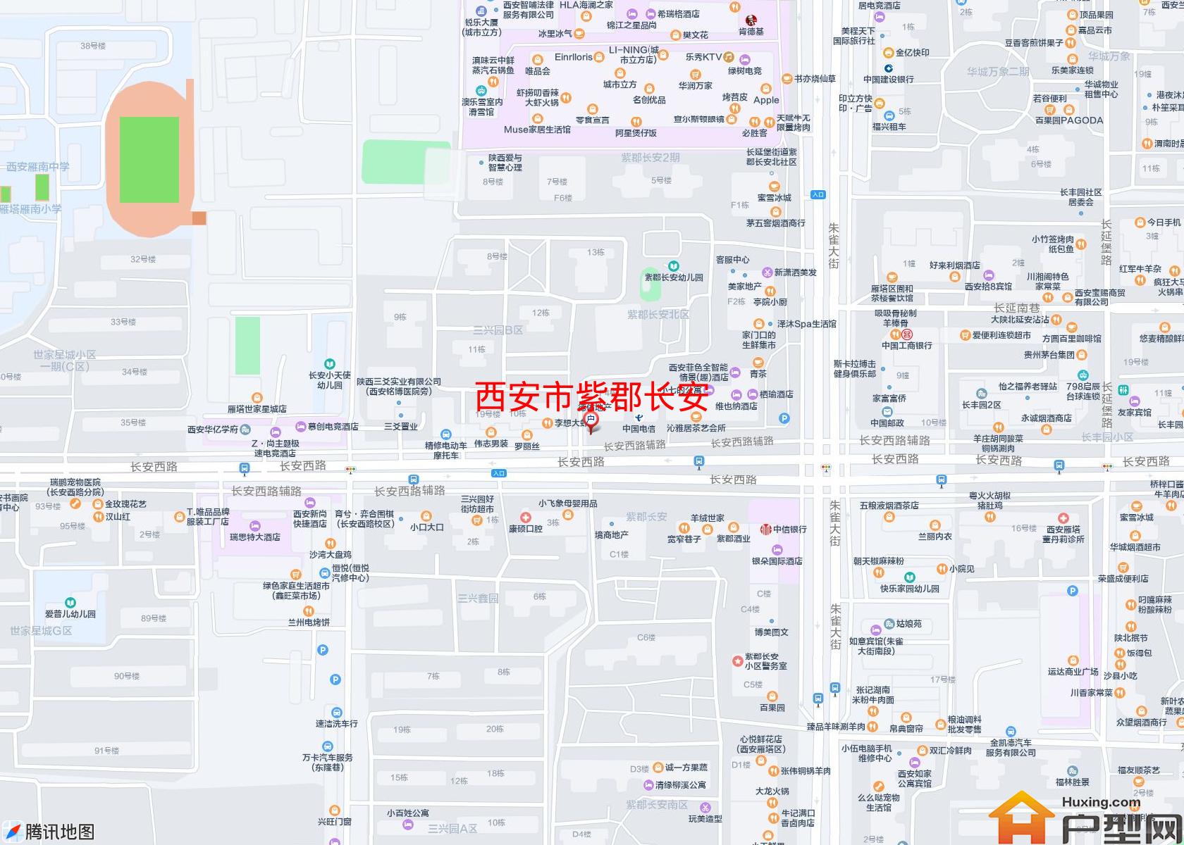 紫郡长安小区 - 户型网 紫郡长安小区 - 户型网