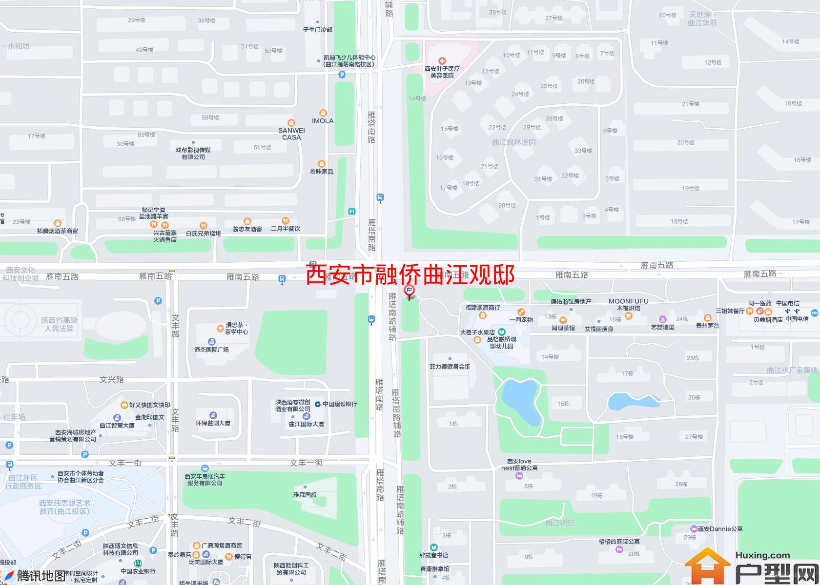 融侨曲江观邸小区 - 户型网