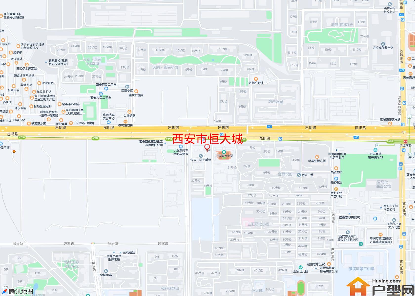 恒大城小区 - 户型网