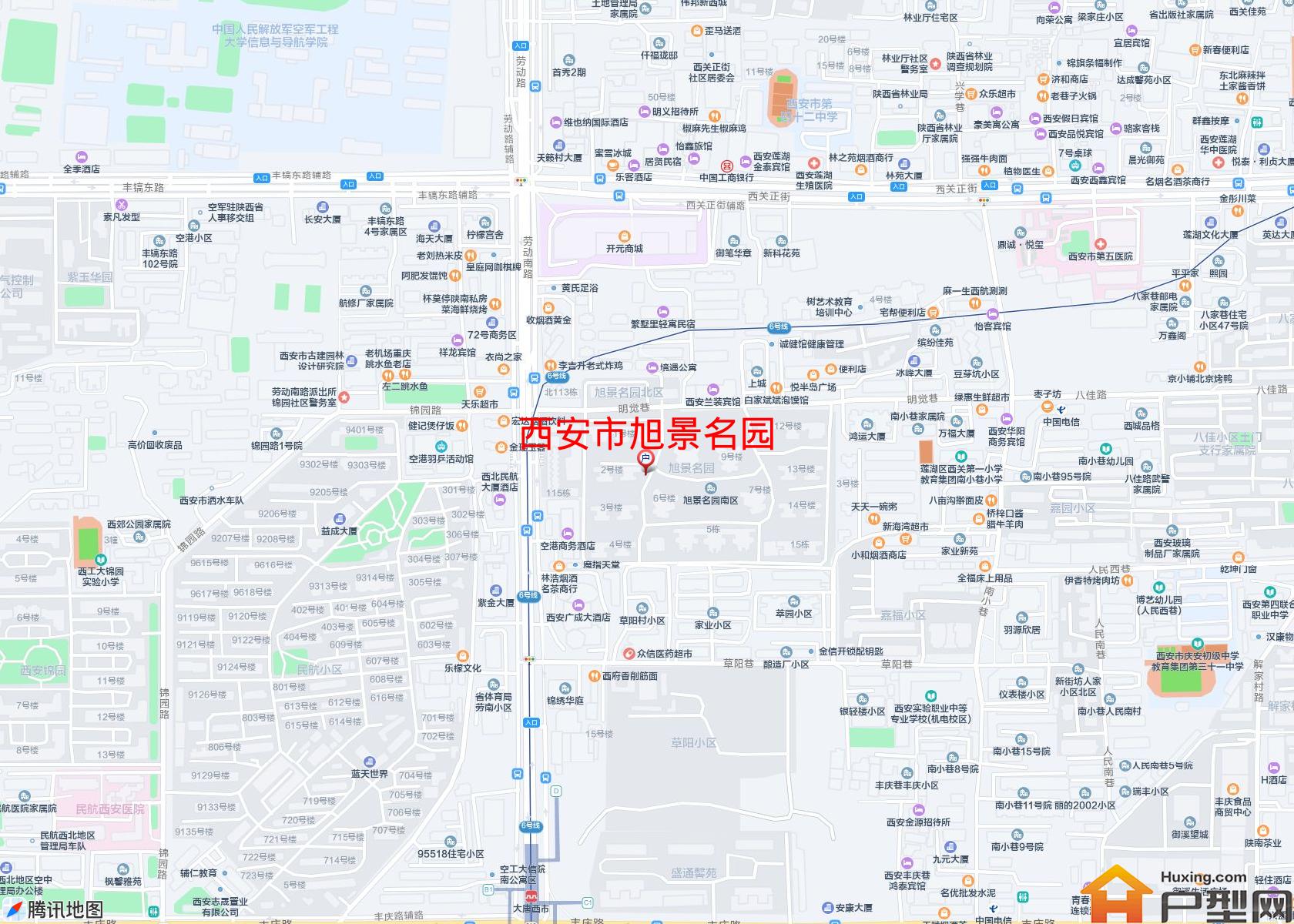 旭景名园小区 - 户型网