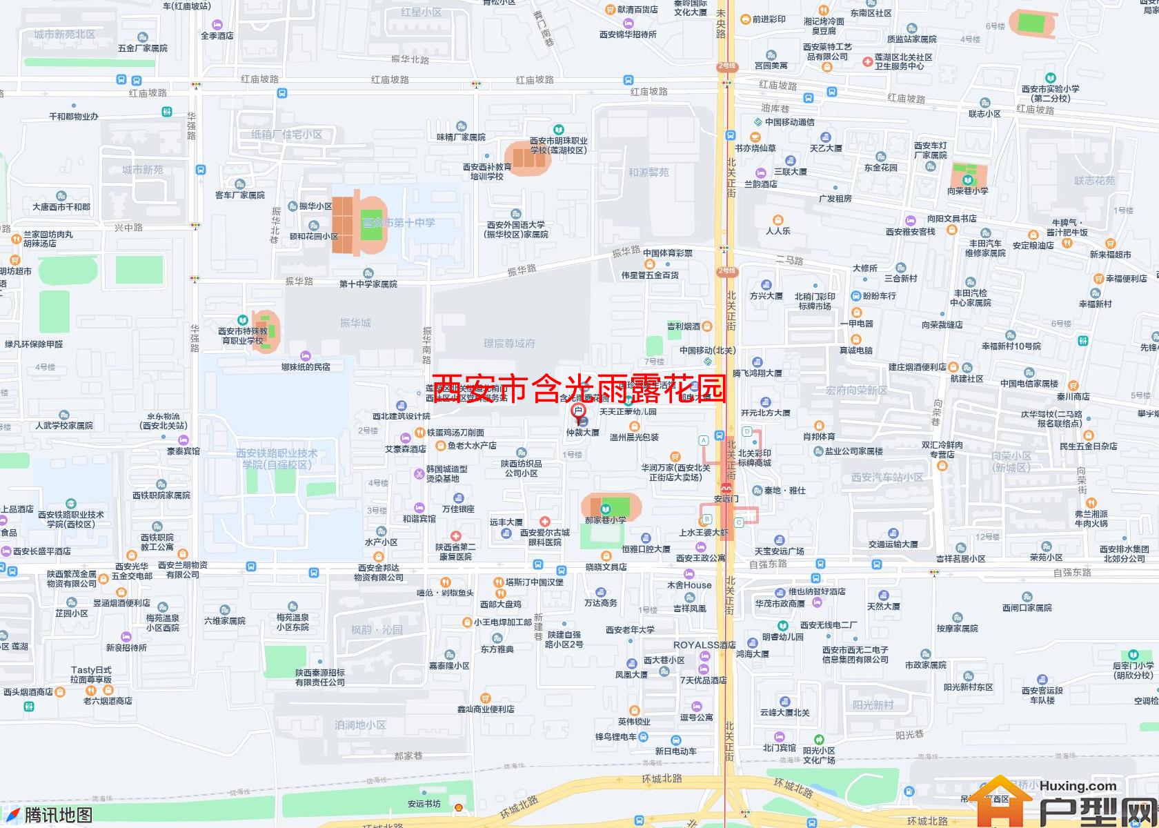 含光雨露花园小区 - 户型网