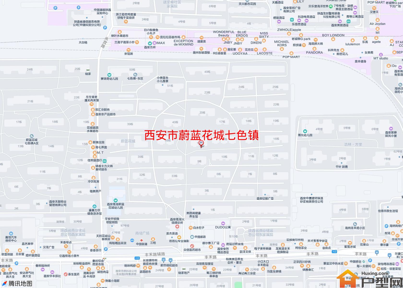 蔚蓝花城七色镇小区 - 户型网 蔚蓝花城七色镇小区 - 户型网