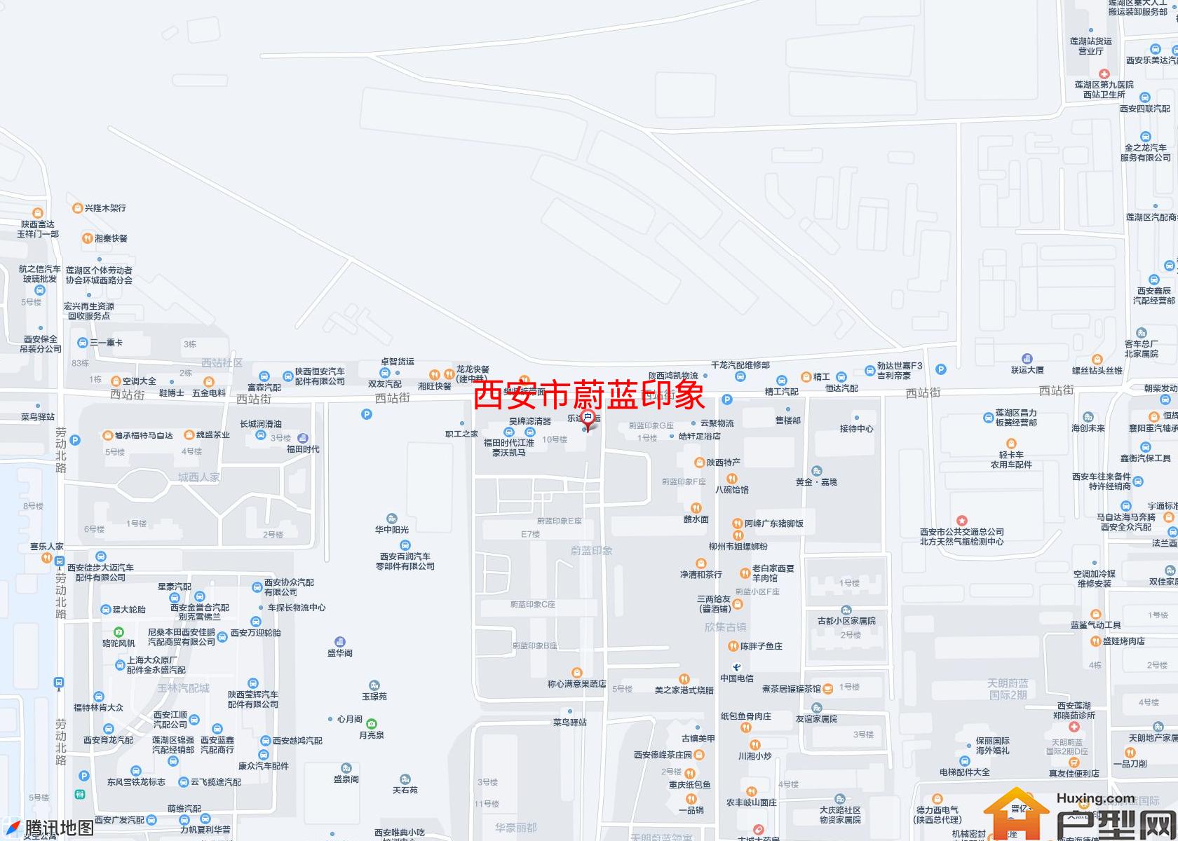 蔚蓝印象小区 - 户型网