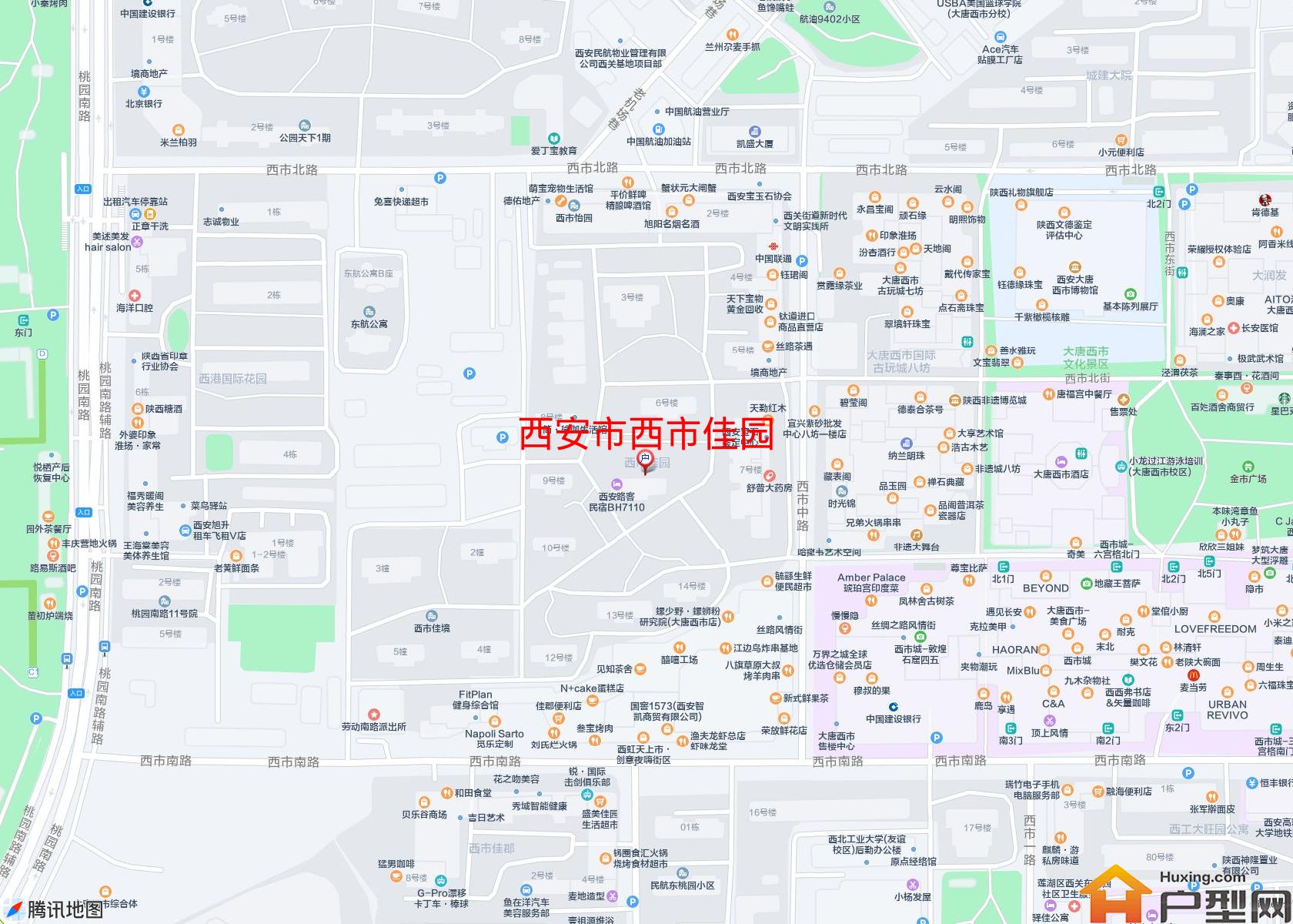 西市佳园小区 - 户型网