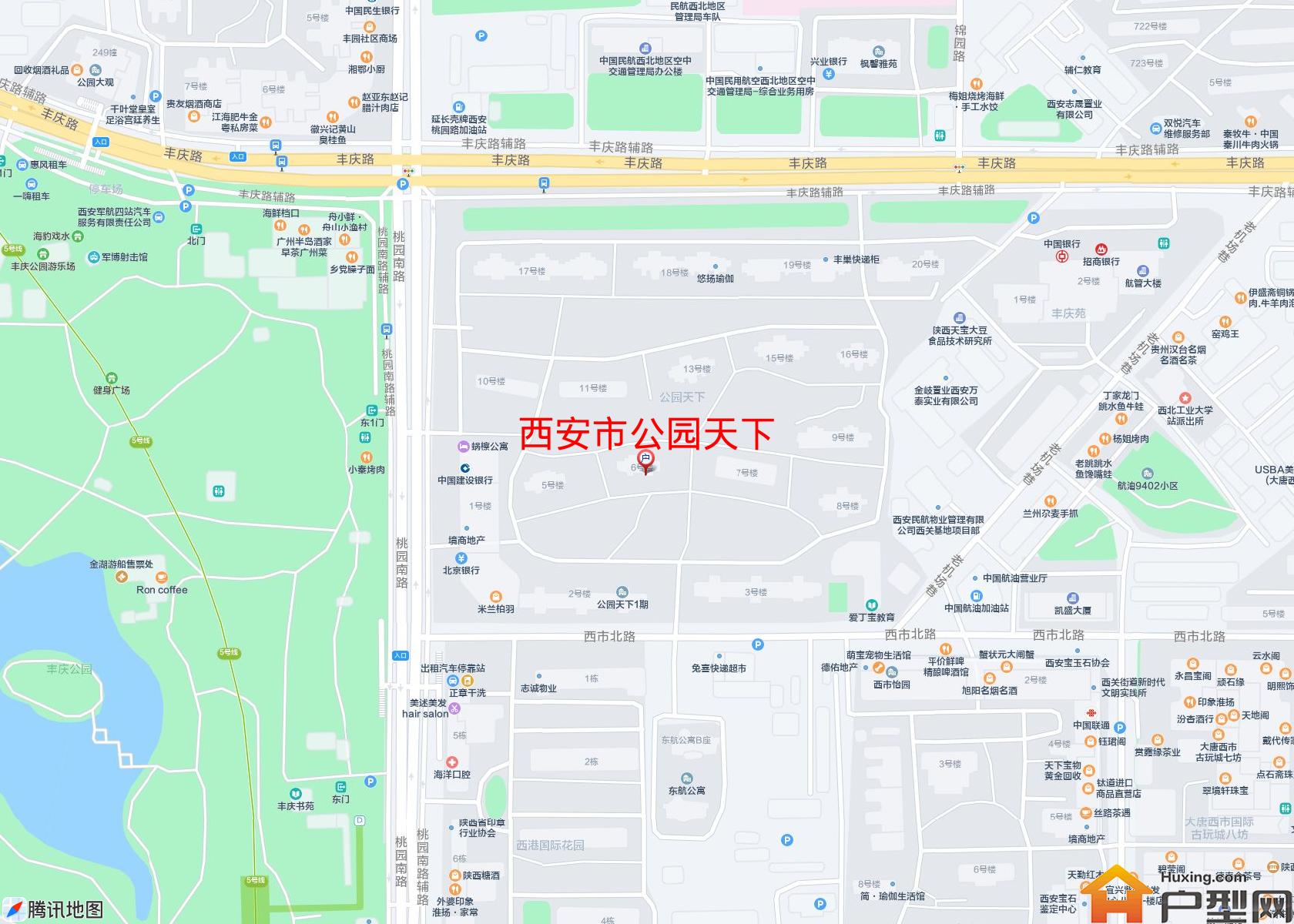 公园天下小区 - 户型网 公园天下小区 - 户型网