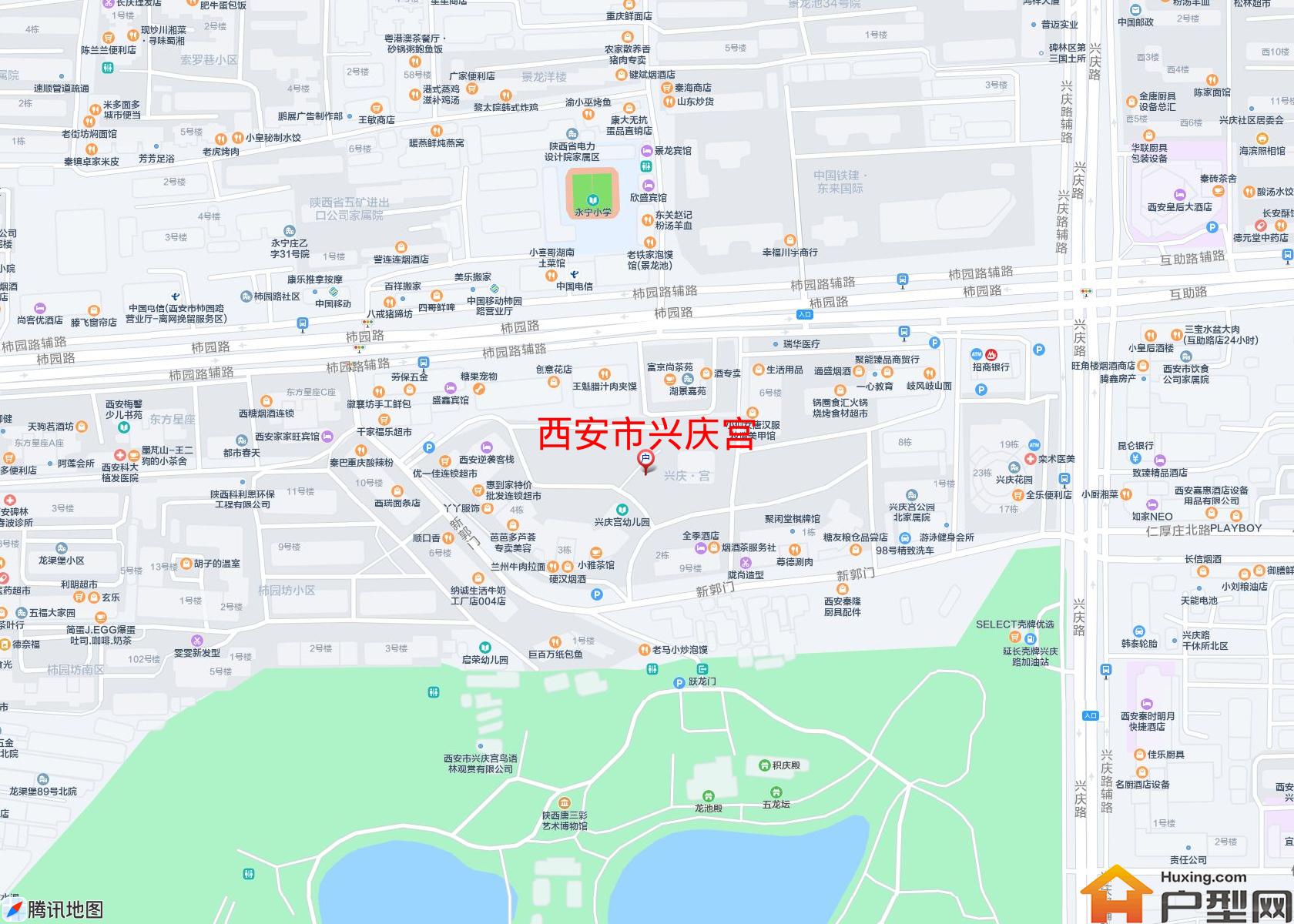兴庆宫小区 - 户型网